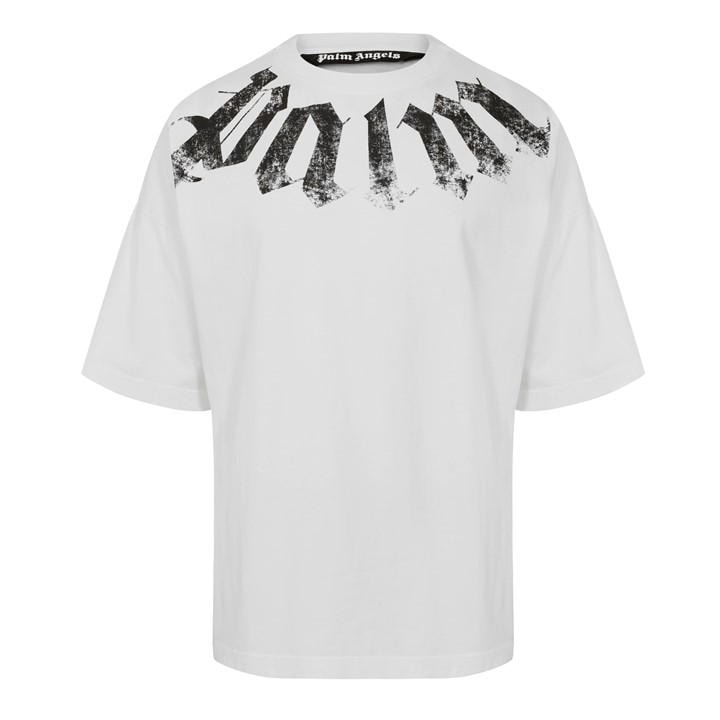 Palm Angels Men's White T-Shirt in Size XL, Sports Direct