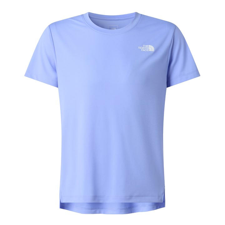 The North Face Girls Blue Flex Tee  in Size L, Sports Direct