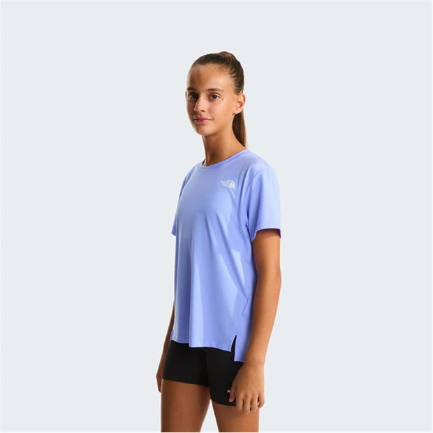Periwinkle G74 - The North Face - Flex Tee Junior Girls
