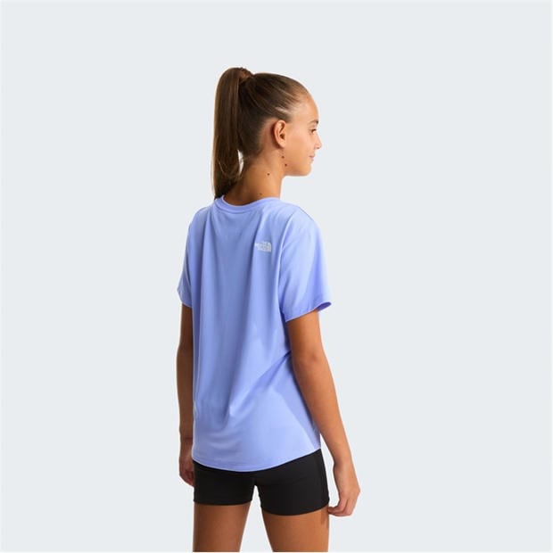 Periwinkle G74 - The North Face - Flex Tee Junior Girls