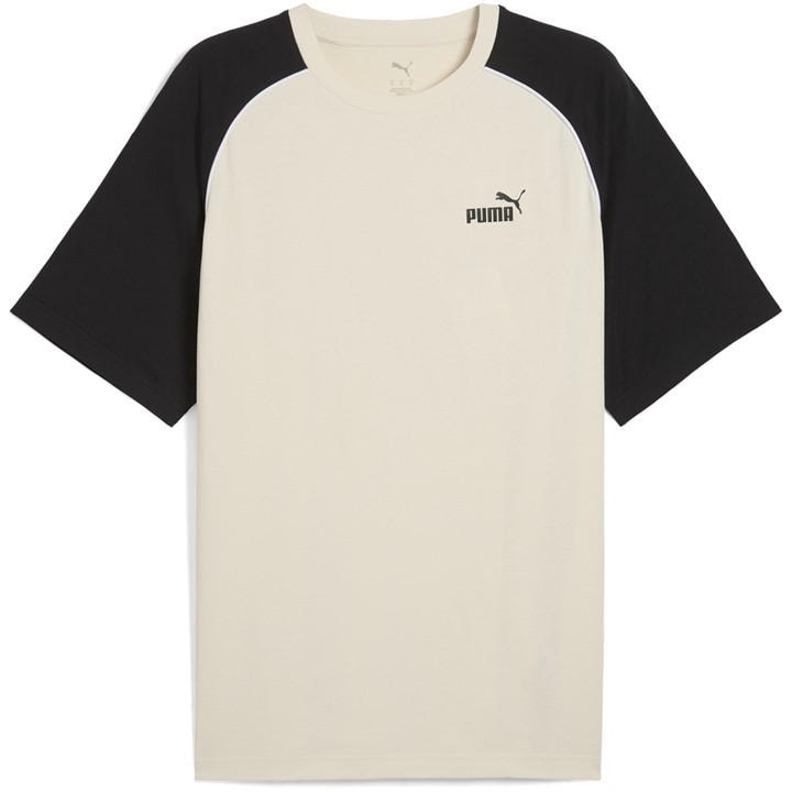 Puma Men' Beige Regular Fit Sport T-Shirt in Size S, Sports Direct