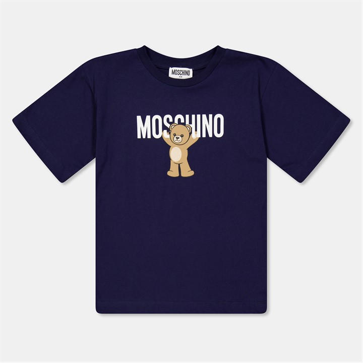 Moschino  Kids Blue Kids' T-Shirt in Size 14 - 16 Years, Sports Direct