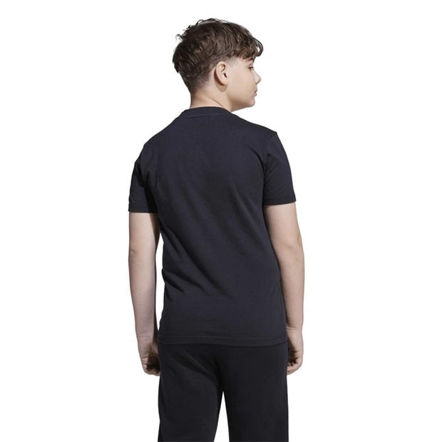 Black/Pure Ruby - adidas - Kids' T-Shirt