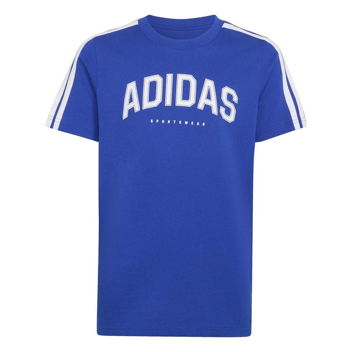 Adidas Boys Blue Kids' T-Shirt in Size 14 Years, Sports Direct