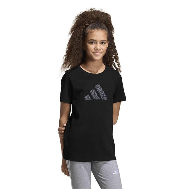Black - adidas - Kids' Animal T-Shirt