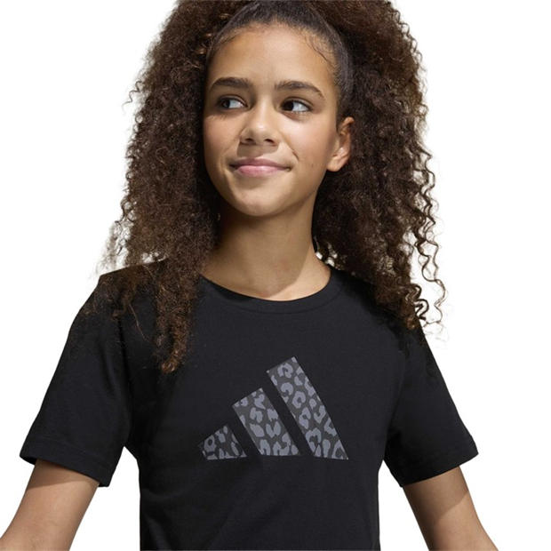 Black - adidas - Kids' Animal T-Shirt