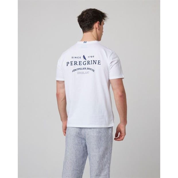 White - Peregrine - Peregrine Graphic T-Shirt