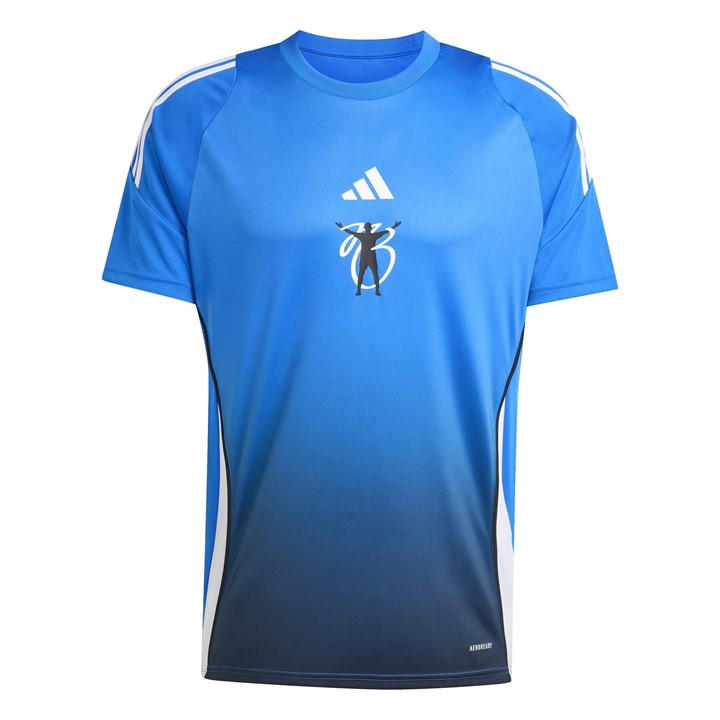 Adidas Men's Blue Jude Bellingham Training Aeroready T-Shirt in Size 2XL, Sports Direct