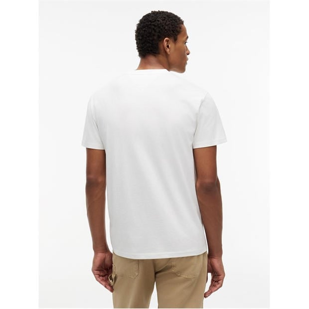 Ecru - Tommy Jeans - Men's T-Shirt
