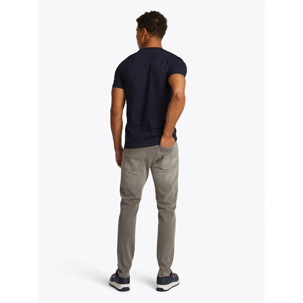 Navy/Ecru - Tommy Jeans - Mens 2-Pack Slim Fit T-Shirt