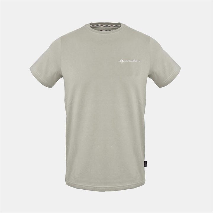 Aquascutum Men' Grey T in Size S, Sports Direct