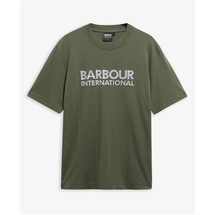 International  Men's  T-Shirt, Football by Barbour  in Size L, Sports Direct