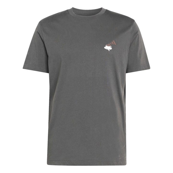 Adidas Men's Grey Cheesecake T-Shirt in Size M, Sports Direct