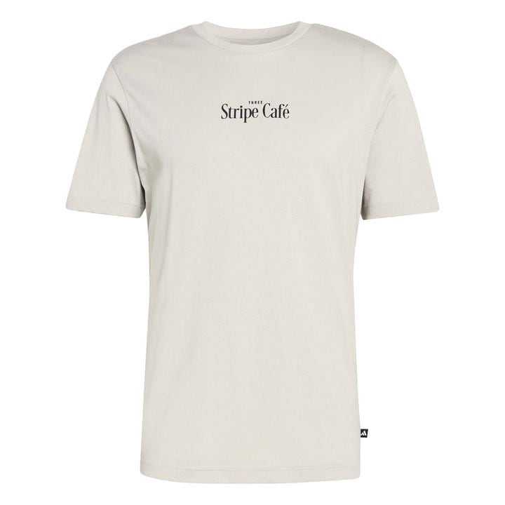 Adidas Men's White Donut Box T-Shirt in Size M, Sports Direct