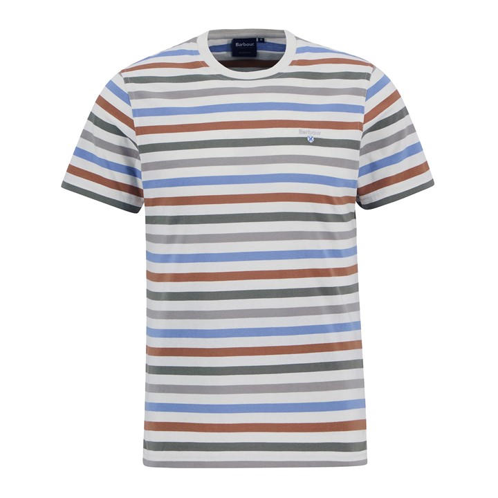 Barbour Men's Beige Rokeby T-Shirt in Size M, Sports Direct