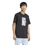Black - adidas - Lens Elevated Graphic T-Shirt Mens