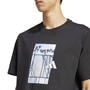 Black - adidas - Lens Elevated Graphic T-Shirt Mens