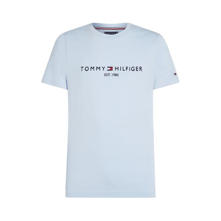 Tommy Hilfiger Men's Blue Logo Crew Neck T Shirt in Size 2XL, Sports Direct