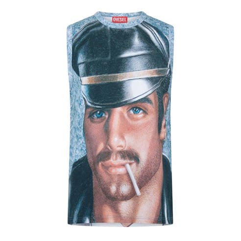 Diesel - Unisex Adults Bisco Lngr Mag T-Shirt