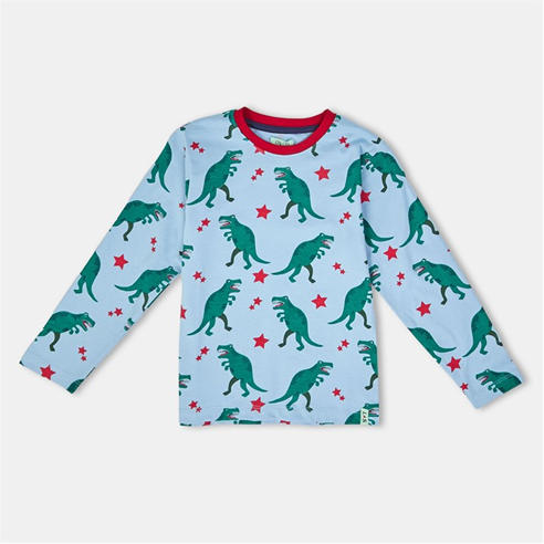 Lilly and Sid - Kids' Dino All Over Print T-Shirt