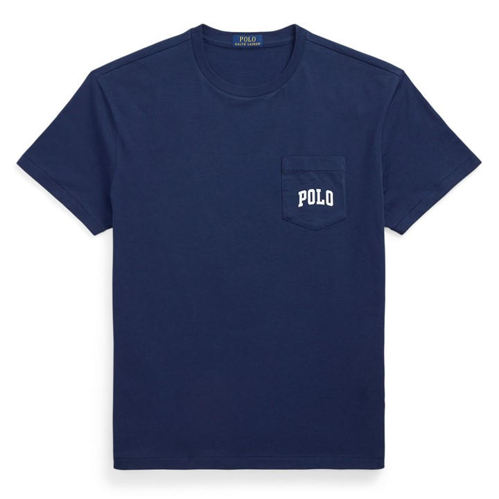 Polo Ralph Lauren Men's Blue Bear Print Crew Neck T-Shirt in Size 2XL, Sports Direct