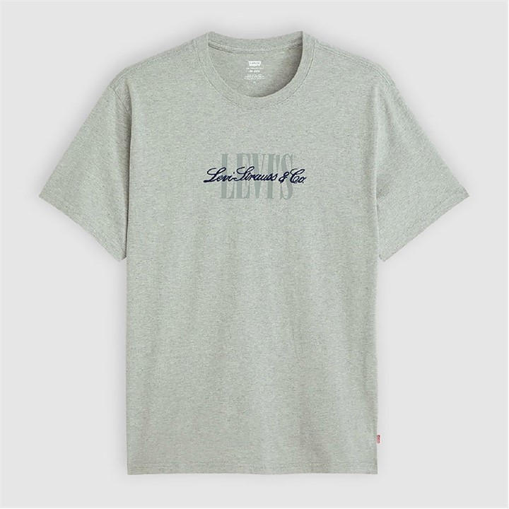 Levis Men's Grey Relaxed Fit T-Shirt in Size M, Sports Direct