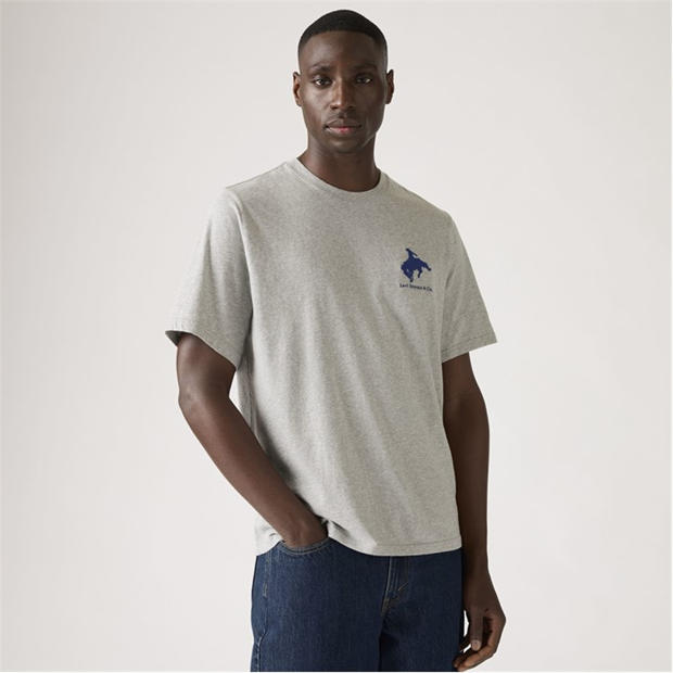 Heather Grey - Levis - Men's Relaxed Fit T-Shirt