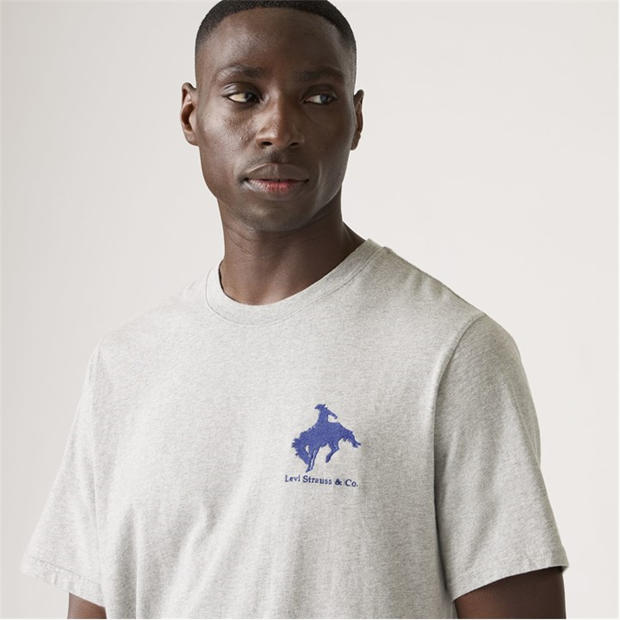Heather Grey - Levis - Men's Relaxed Fit T-Shirt