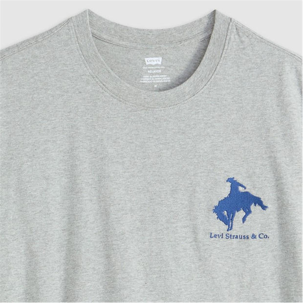 Heather Grey - Levis - Men's Relaxed Fit T-Shirt