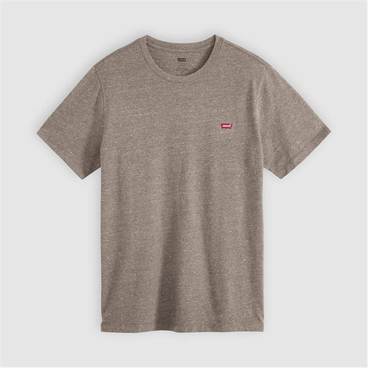Levis Men's Brown Original Housemark T-Shirt in Size L, Sports Direct
