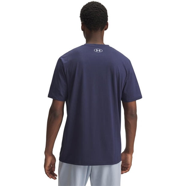 Blue - Under Armour - Men's ABC Camo Boxed Logo Short-Sleeve T-Shirt