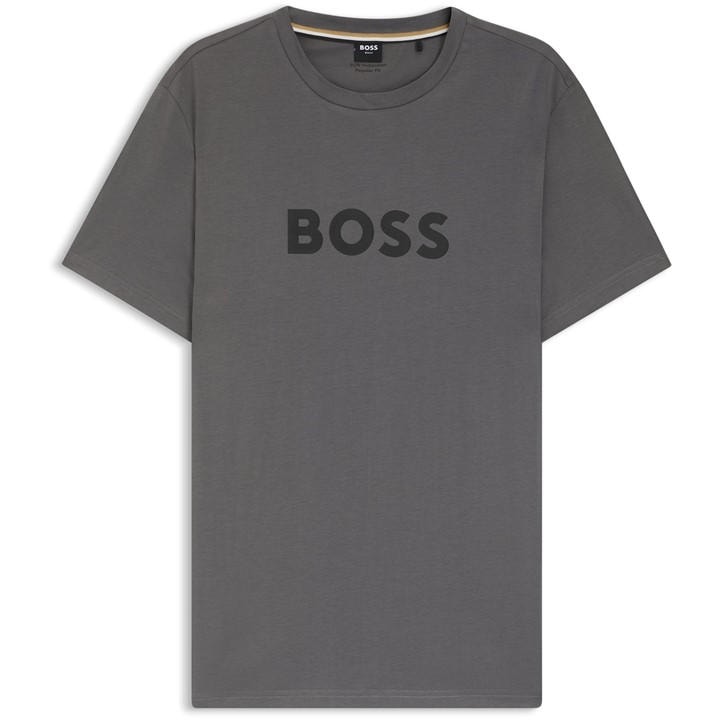 Boss Men's Grey T-Shirt Rn 10249533 01 in Size XL, Sports Direct