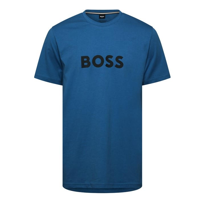 Boss Men's Blue T-Shirt Rn 10249533 01 in Size XL, Sports Direct