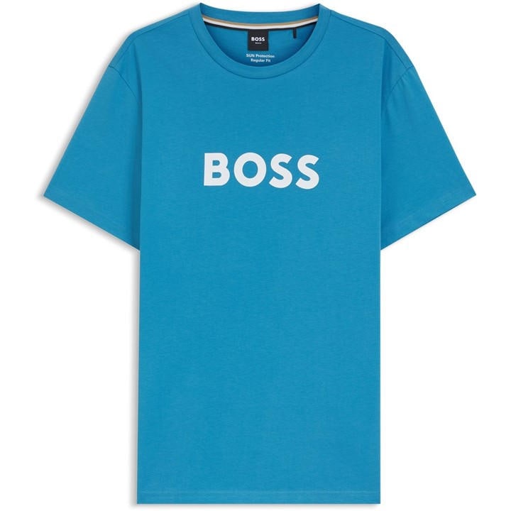 Boss Men's Blue T-Shirt Rn 10249533 01 in Size XL, Sports Direct
