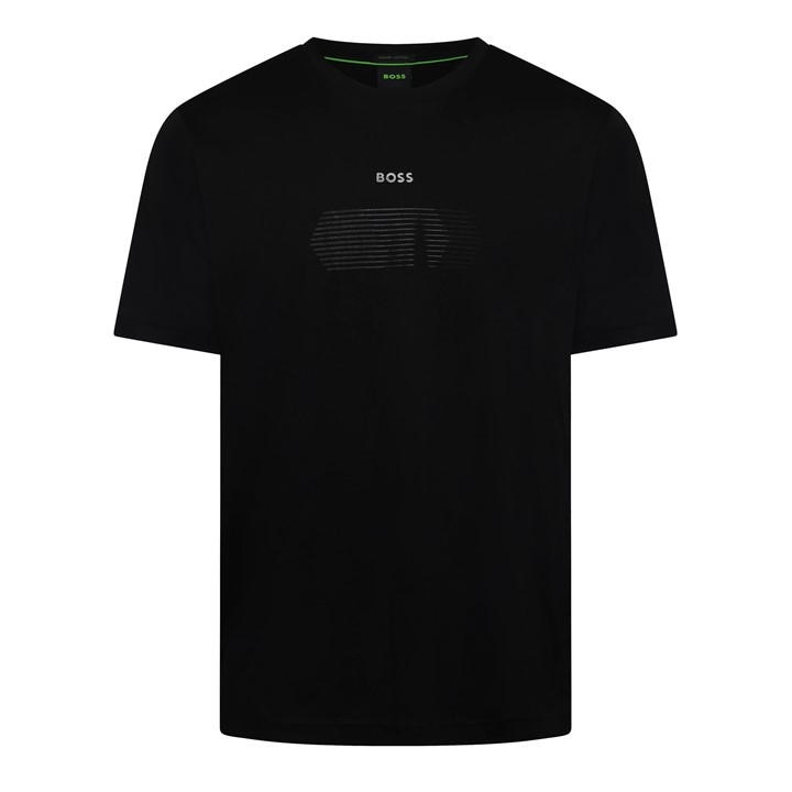 Boss Men's Black Ts Unity 10276314 01 in Size M, Sports Direct
