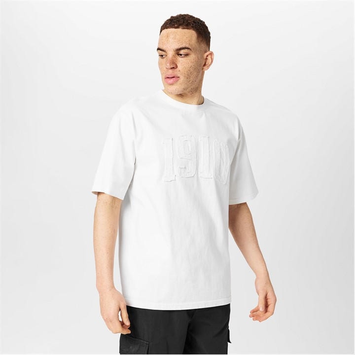 Everlast Men's White Regular Fit Short-Sleeve T-Shirt in Size L, Sports Direct