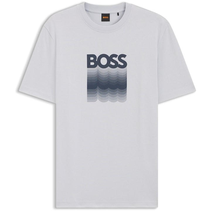 Hugo Men's Grey Te Insignia 10276567 01 in Size XL, Sports Direct