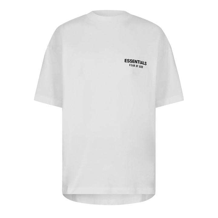Fear Of God Essentials Men's White T-Shirt in Size 2XL, Sports Direct