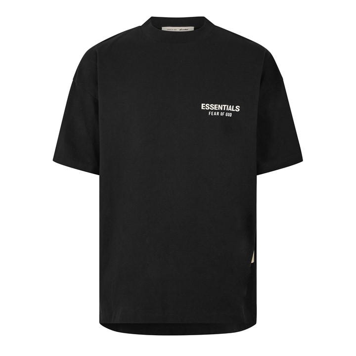 Fear Of God Essentials Men's Black T-Shirt in Size 2XL, Sports Direct
