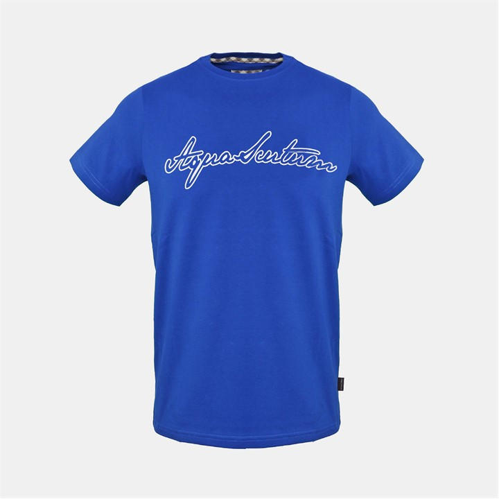 Aquascutum Men's Blue T in Size M, Sports Direct