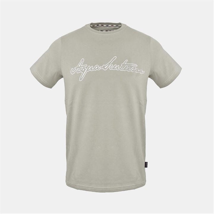 Aquascutum Men' Grey T in Size S, Sports Direct