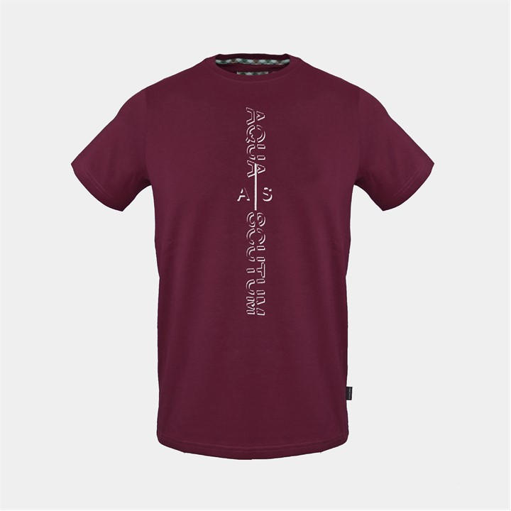 Aquascutum Men' Red T in Size S, Sports Direct