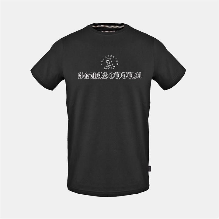 Aquascutum Men's Black T in Size XL, Sports Direct
