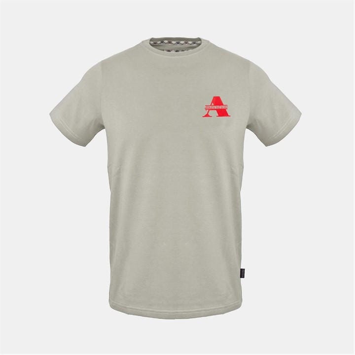 Aquascutum Men' Grey T in Size S, Sports Direct
