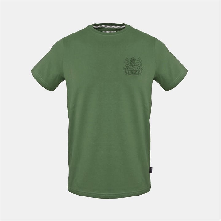 Aquascutum Men' Green T in Size S, Sports Direct