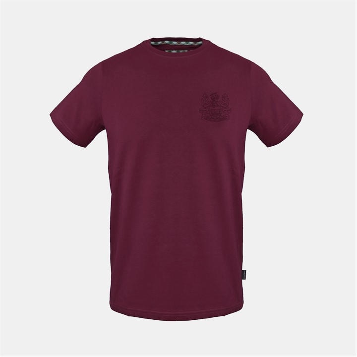 Aquascutum Men' Red T in Size S, Sports Direct