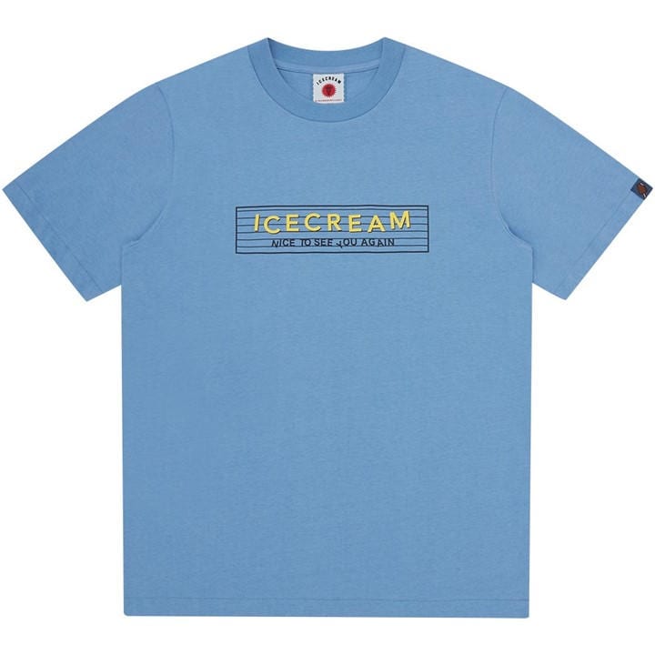 Icecream Men's Blue T-Shirt in Size XL, Sports Direct