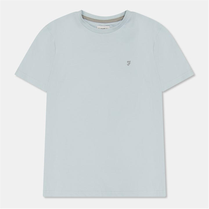 Farah  Kids Blue ' Denny Short Sleeve T-Shirt in Size 5 - 6 Years, Sports Direct