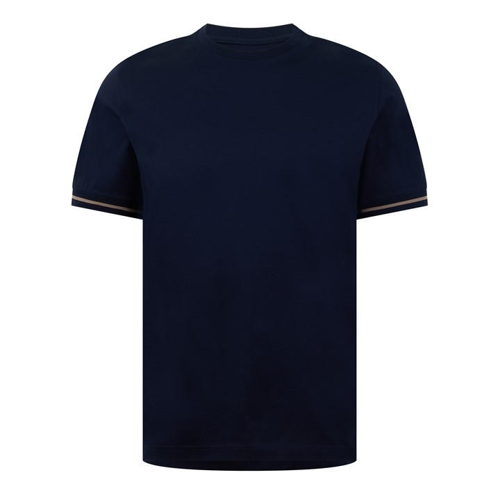 Armani Exchange Men's Blue Logo Regular Fit T-Shirt in Size XS, Sports Direct