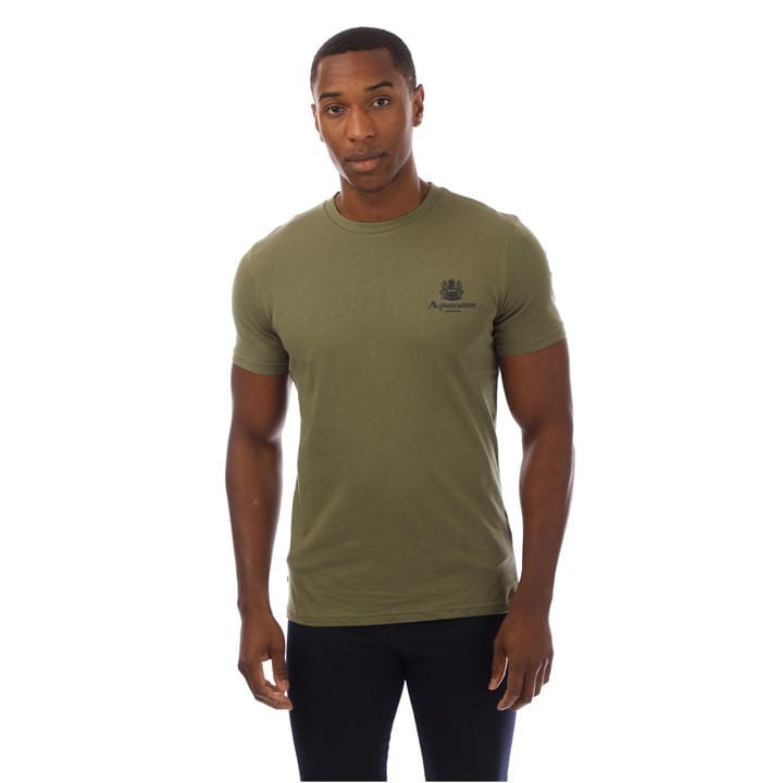 Aquascutum Men's  Logo T-Shirt in Size 2XL, Sports Direct